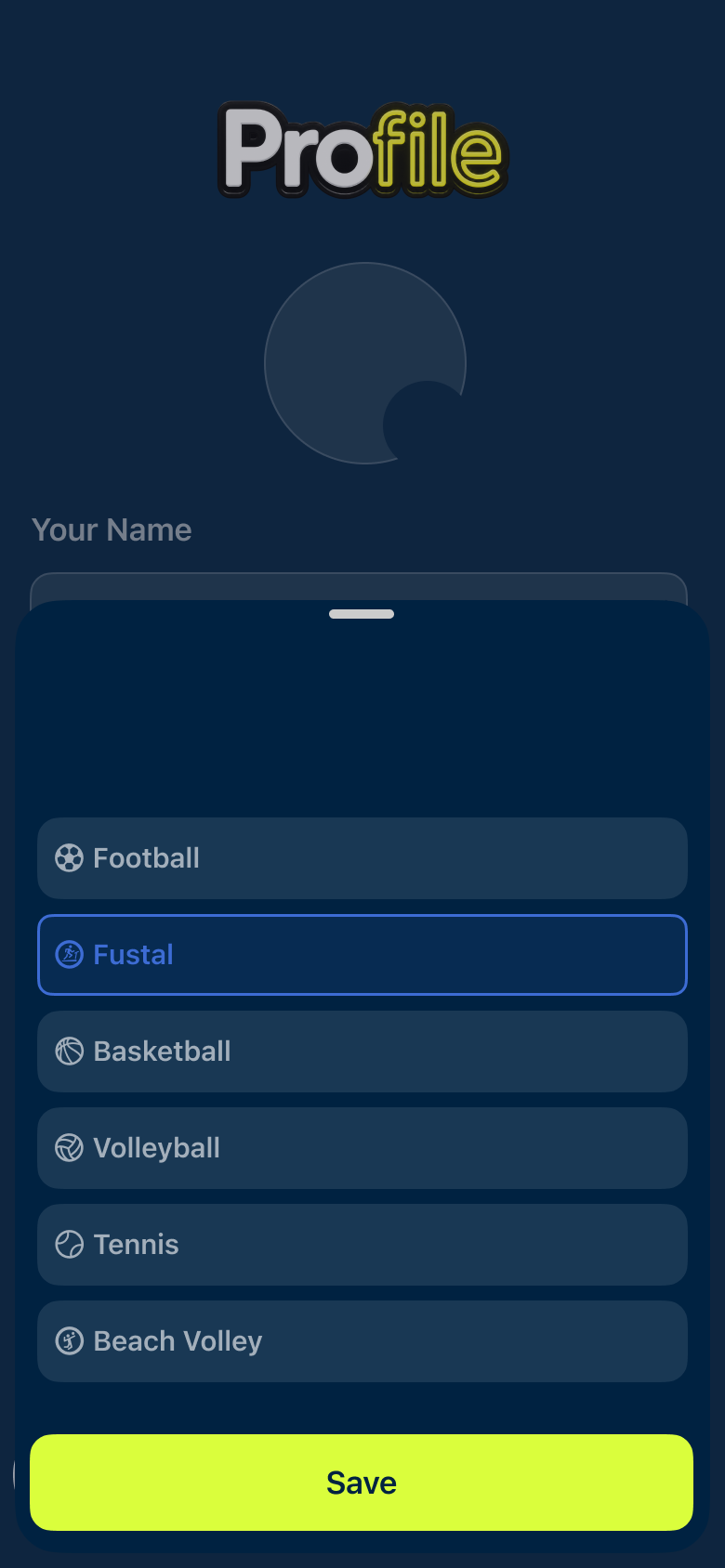 Picsbeat card detail screen